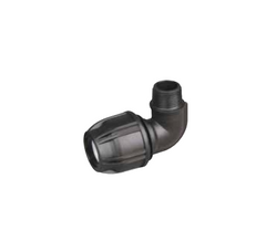 HANSEN MALE THREADED ELBOW - POLY X BSPT