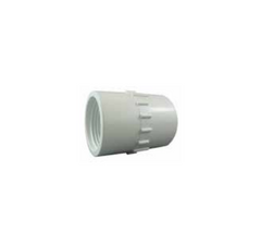 FAUCET SOCKET SLIP / FEMALE BSP THREAD (CAT 18) - GLUES ONTO PVC PIPE