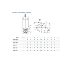HWV SUBMERSIBLE VORTEX PUMP