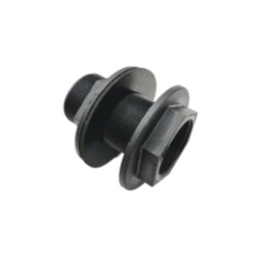 BLACK GFN FLAT WALL TANK OUTLETS