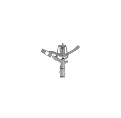 VYRSA 70 BRASS FULL CIRCLE 20MM MALE DOUBLE NOZZLE 26° X 22° TRAJECTORY