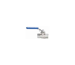 BRASS BALL VALVES - LOCKABLE - FULL BORE, SS HANDLE