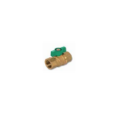 BRASS BALL VALVES T HANDLE - BSP FEMALE X FEMALE THREAD