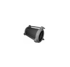 GIBAULT REPAIR COUPLING FOR PVC IRRIGATION PIPE NETWORKS, ABS BODY WITH CAST IRON ENDS