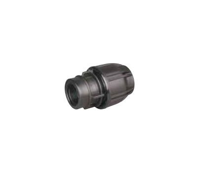 HANSEN FEMALE STRAIGHT COUPLING - POLY x FEMALE BSPT