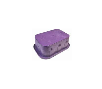 HR PRODUCTS VALVE BOX - RECLAIMED WATER - NEW KEY LOCKABLE