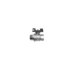 BRASS BALL VALVES T HANDLE - BSP MALE X FEMALE THREAD