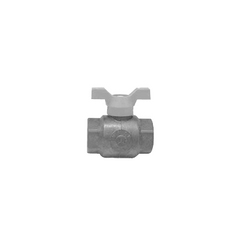 NYGLASS BALL VALVES – FEMALE BSP, T HANDLE, BRASS BALL - 1600KPA RATING